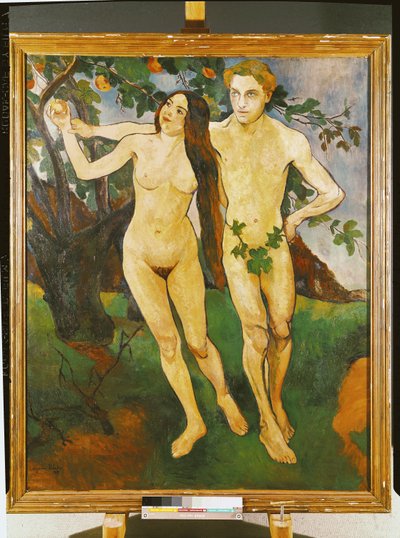 Adam et Ève, 1909 - Marie Clementine (Suzanne) Valadon